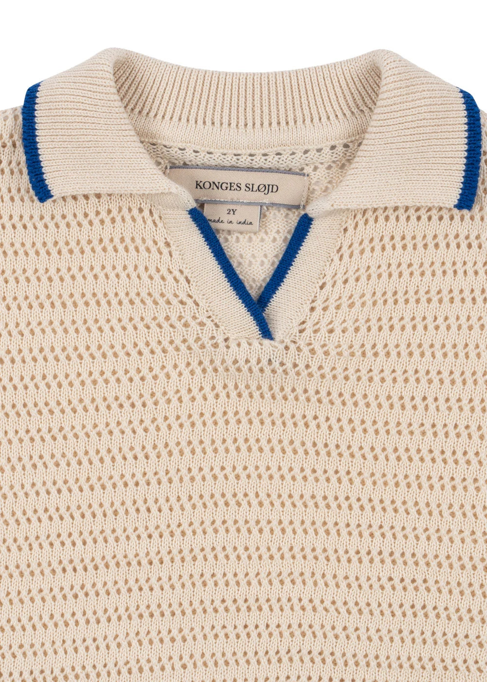 Konges Slojd/IVO POLO GOTS/SEEDPEARL/ポロシャツ【2歳/3歳/4歳】