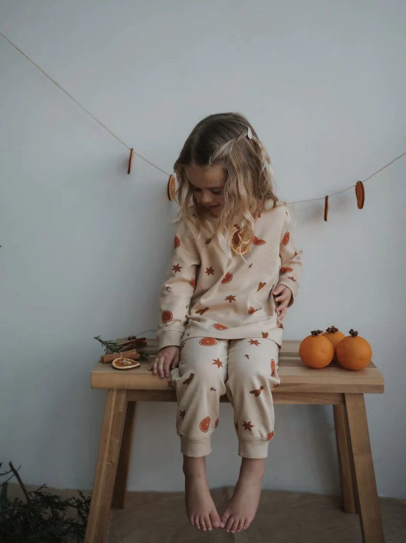 organiczoo/Winter Spice PJ's (Lounge Set)