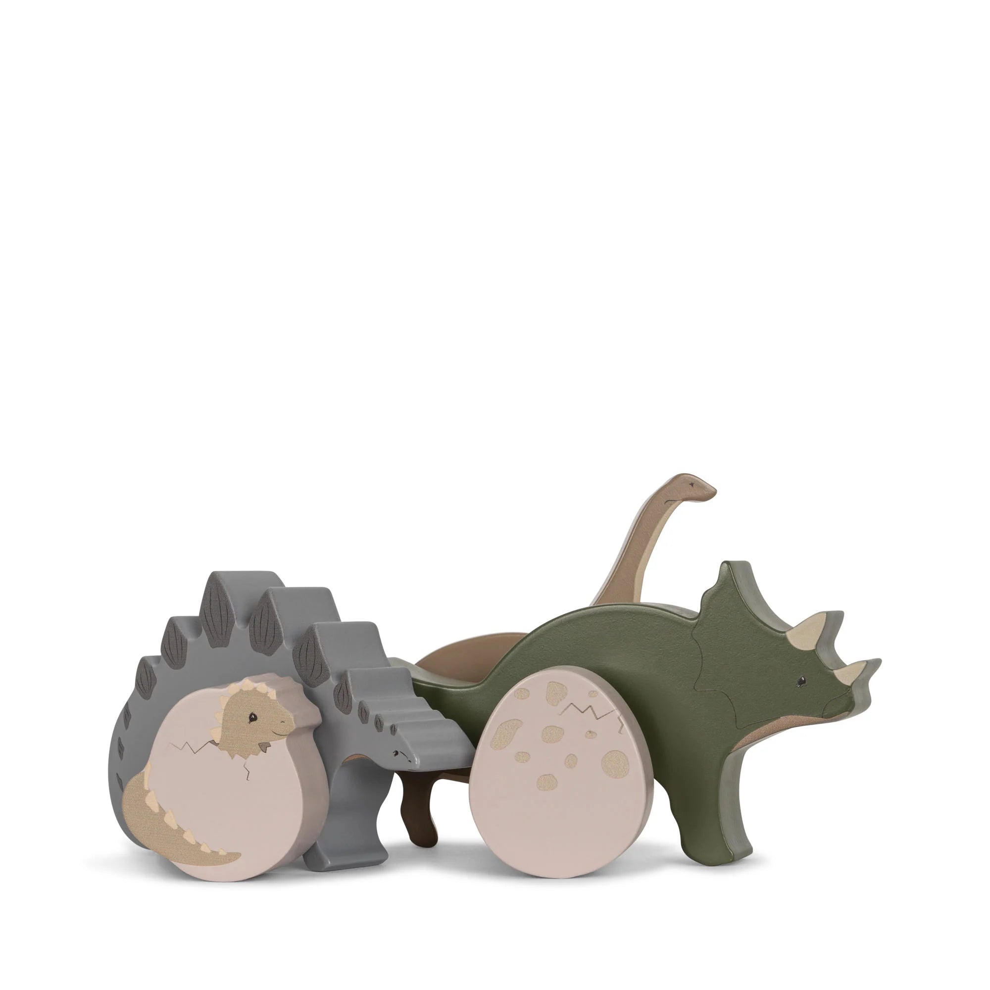 Konges Slojd/WOODEN DINOS FSC 木製ブロック
