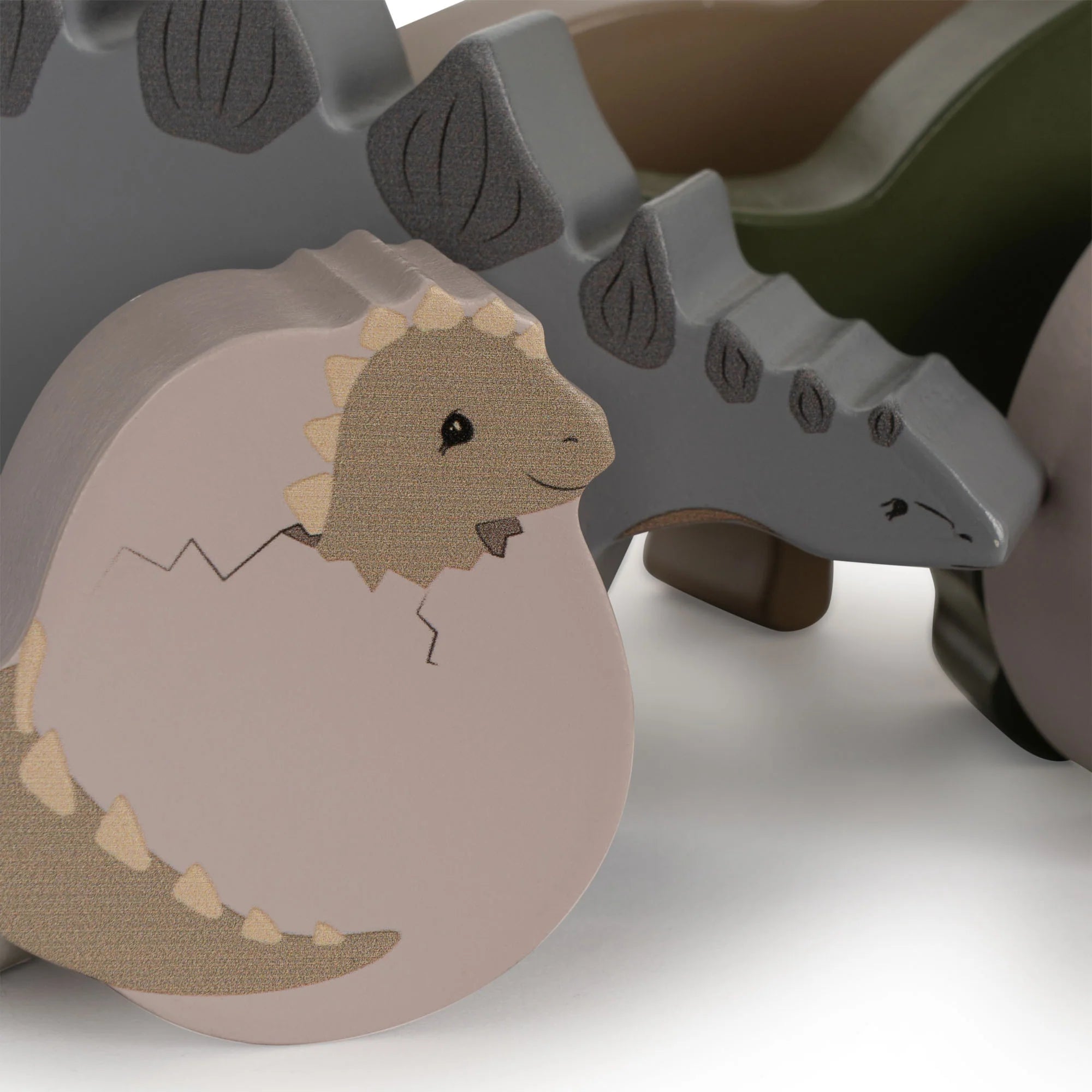 Konges Slojd/WOODEN DINOS FSC 木製ブロック
