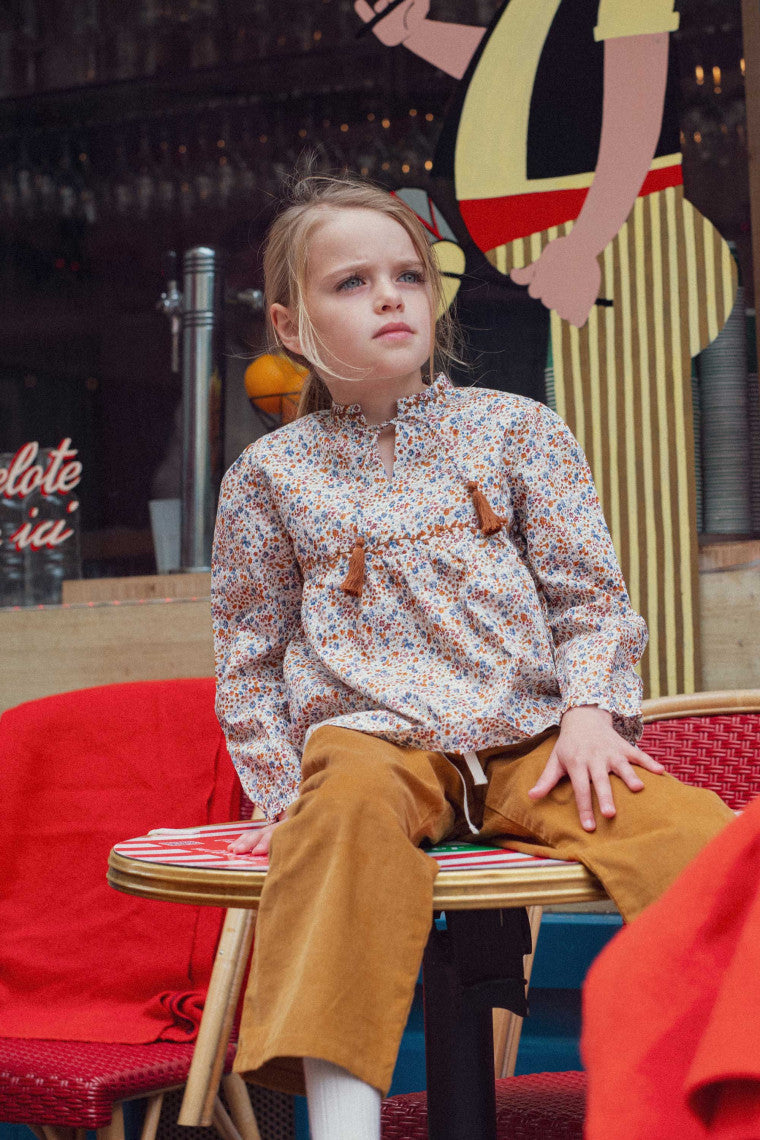 Marie Puce/Leonor Blouse 【3Y・4Y】