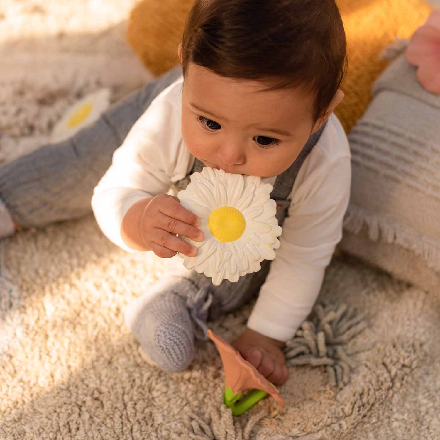 Oli&carol/Baby Teether & Bath Toy(フラワー)