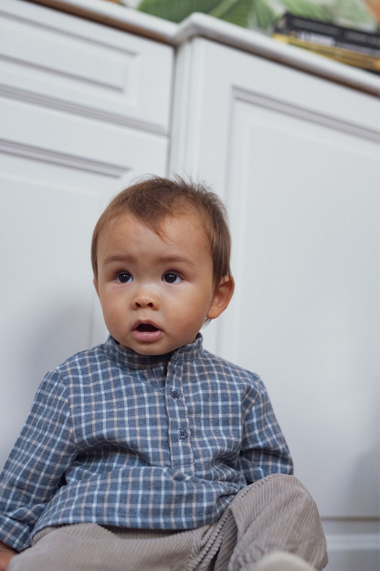 Marie Puce/Emile BB Baby Shirt【12M・2Y】