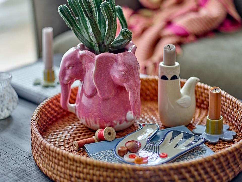Bloomingville/Trudy Candle Holder White キャンドルホルダー