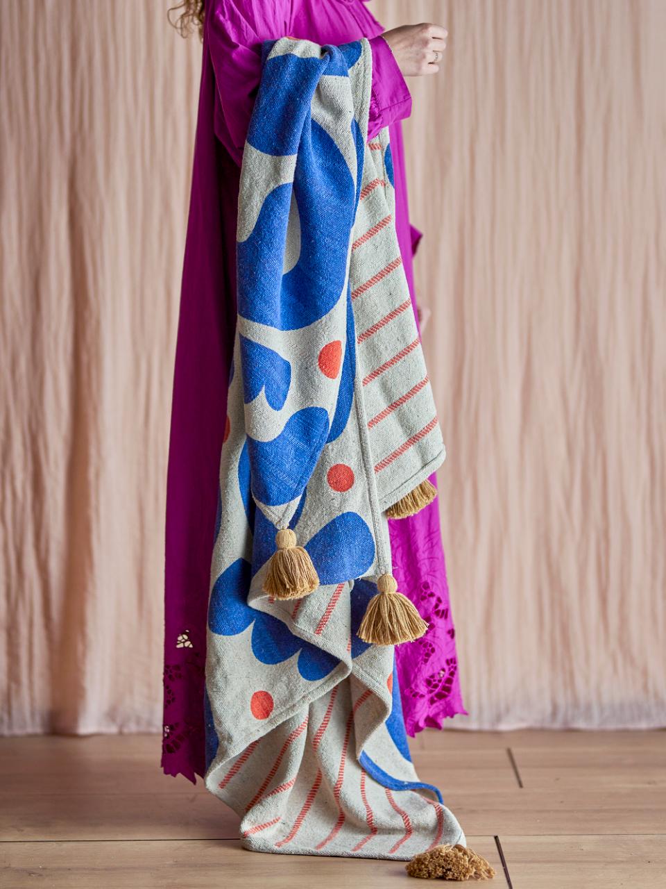 Bloomingville /Ebiaya Throw ブランケット