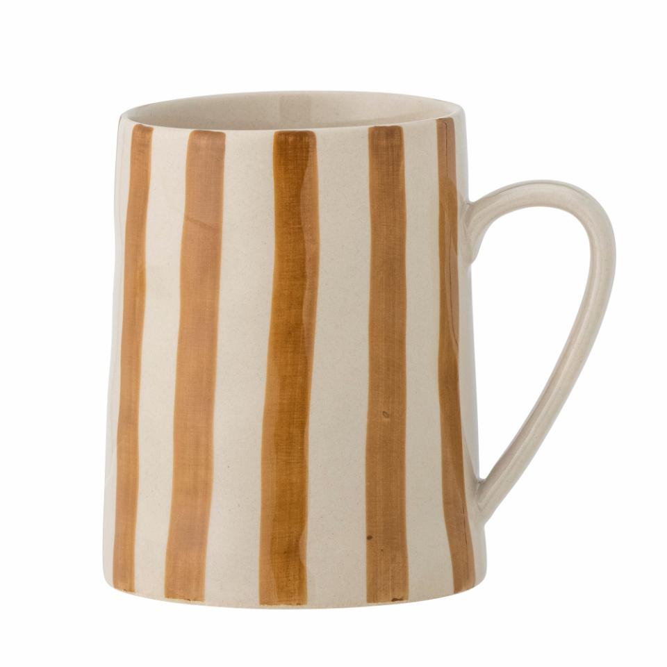 Bloomingville/Begonia Mug マグカップ【Brown/Blue】