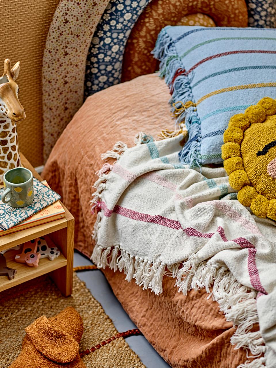 Bloomingville MINI/Frey Throw ブランケット