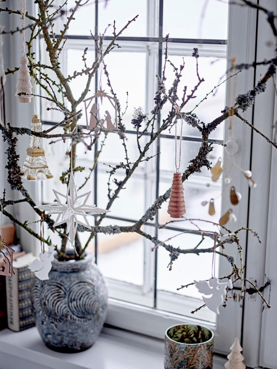 Bloomingville/Jivan Ornament, Nature, Wood 3点セット