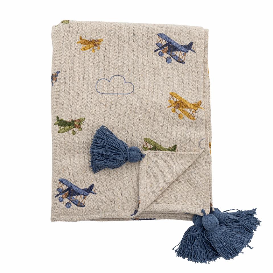 Bloomingville MINI/Plane Throw ブランケット