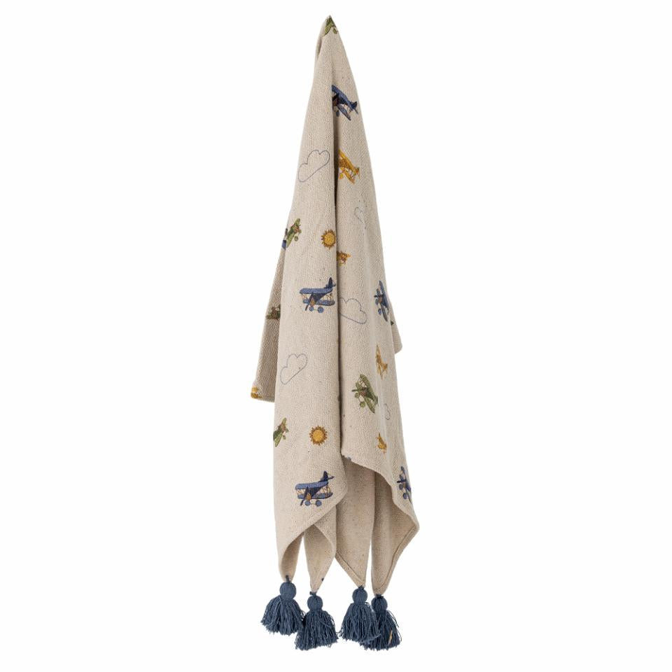 Bloomingville MINI/Plane Throw ブランケット