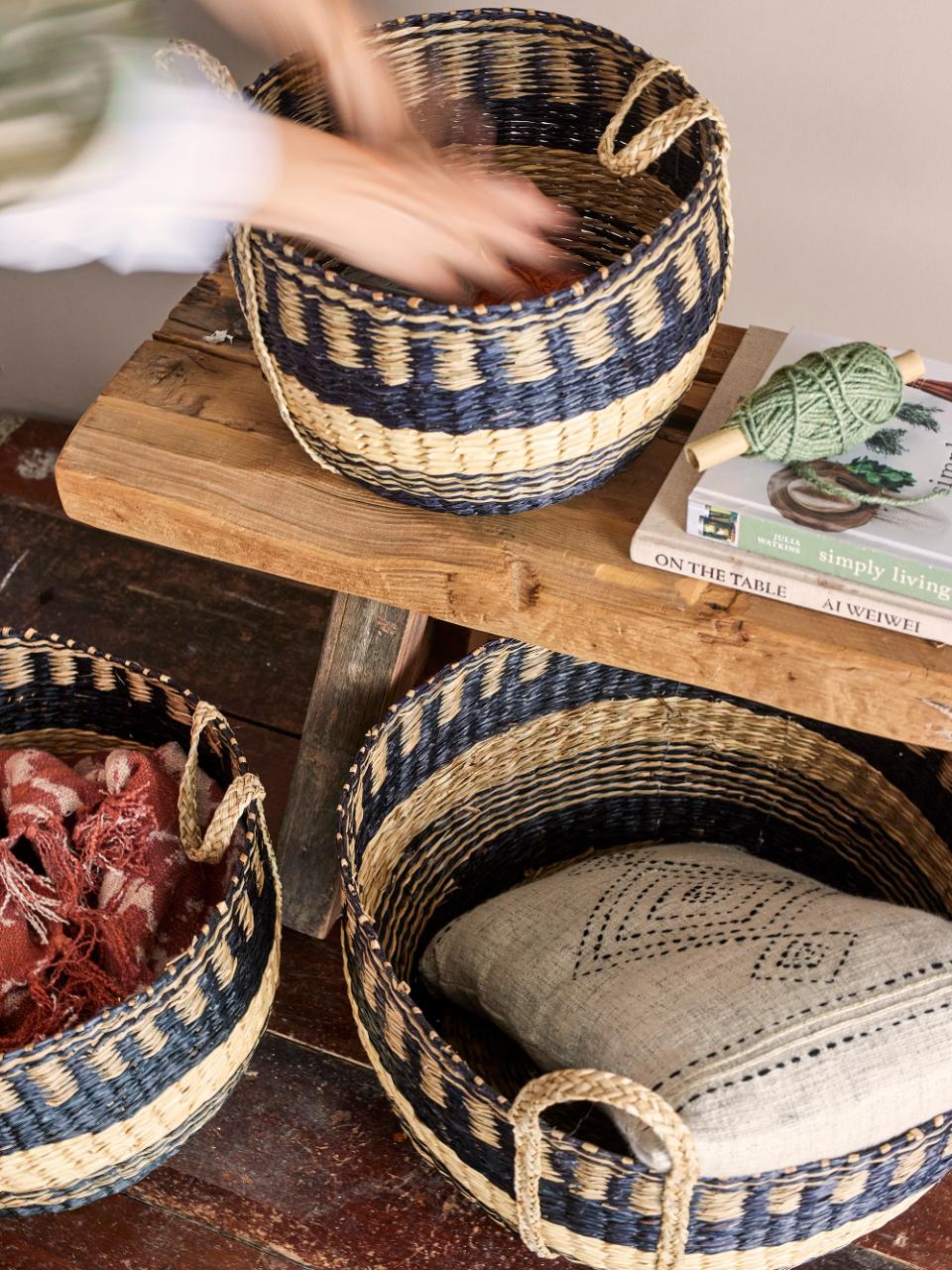Bloomingville/Sania Basket バスケット3点セット