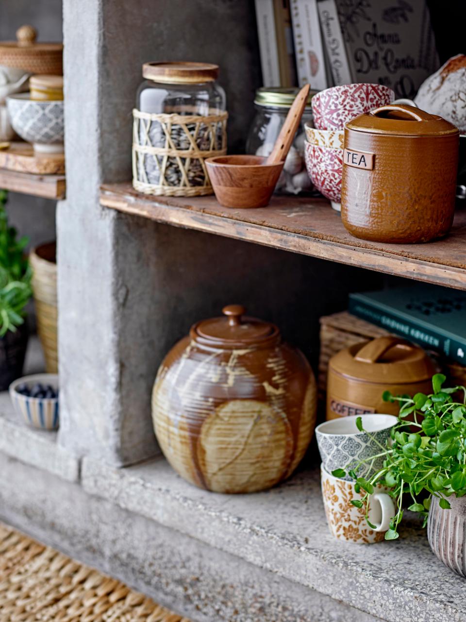 Bloomingville/Manna Jar 蓋つきガラス製ジャー