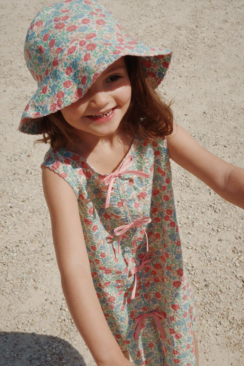 Konges Slojd/ ELIN BOW SUN HAT /FIOLA【12-18M/2-4Y】