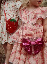 Konges Slojd/BELLA FRILL DRESS/ FLORIA PINK【18ヶ月~4歳】