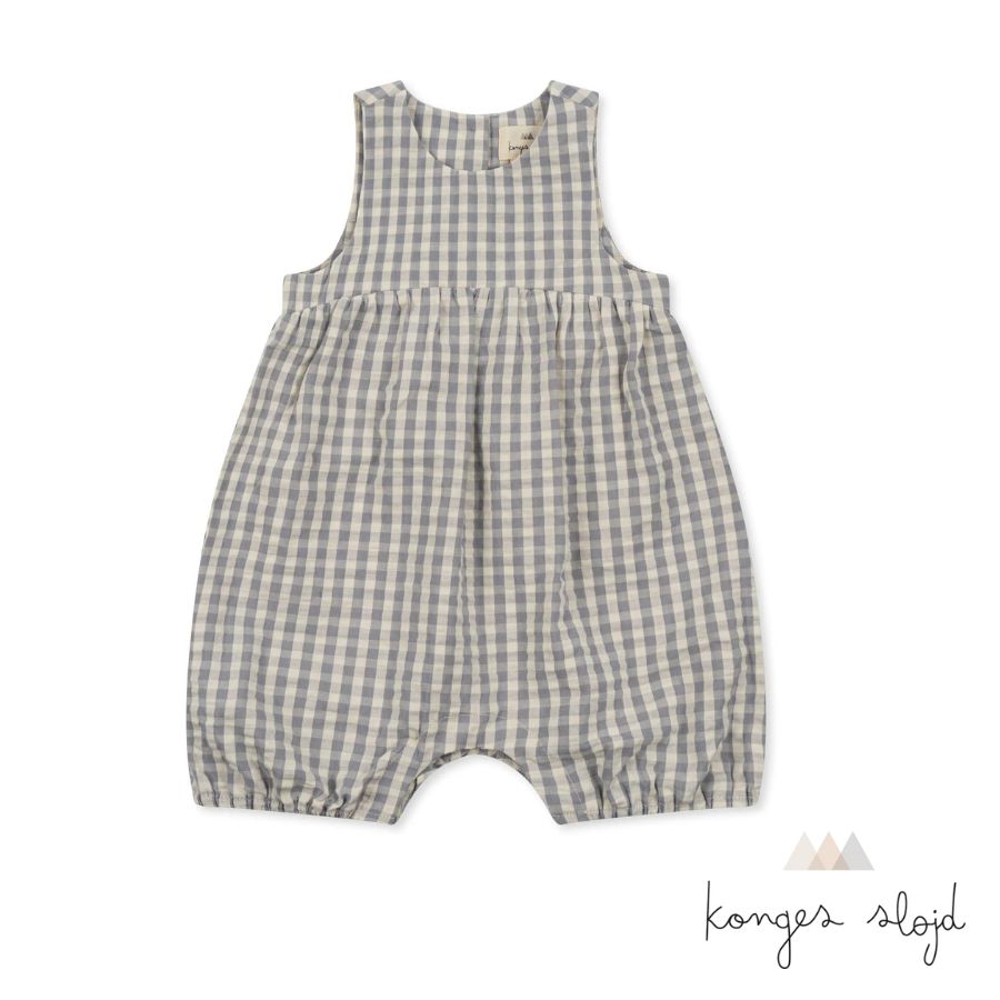 Konges Slojd/ Sleet Check/ Kim Romper/ チェック カバーオール 6ヶ月/18ヶ月
