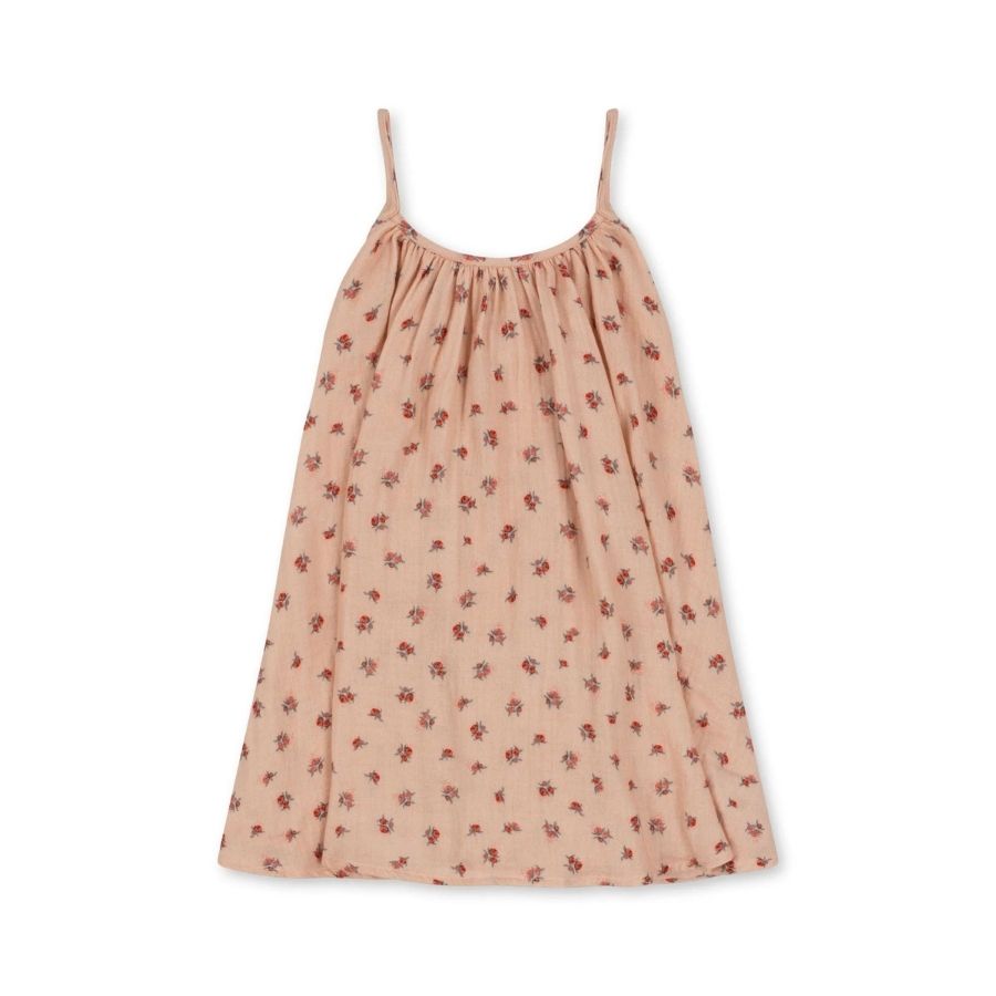 Konges Slojd/ COCO STRAP DRESS/PEONIA PINK【18ヶ月~6歳】