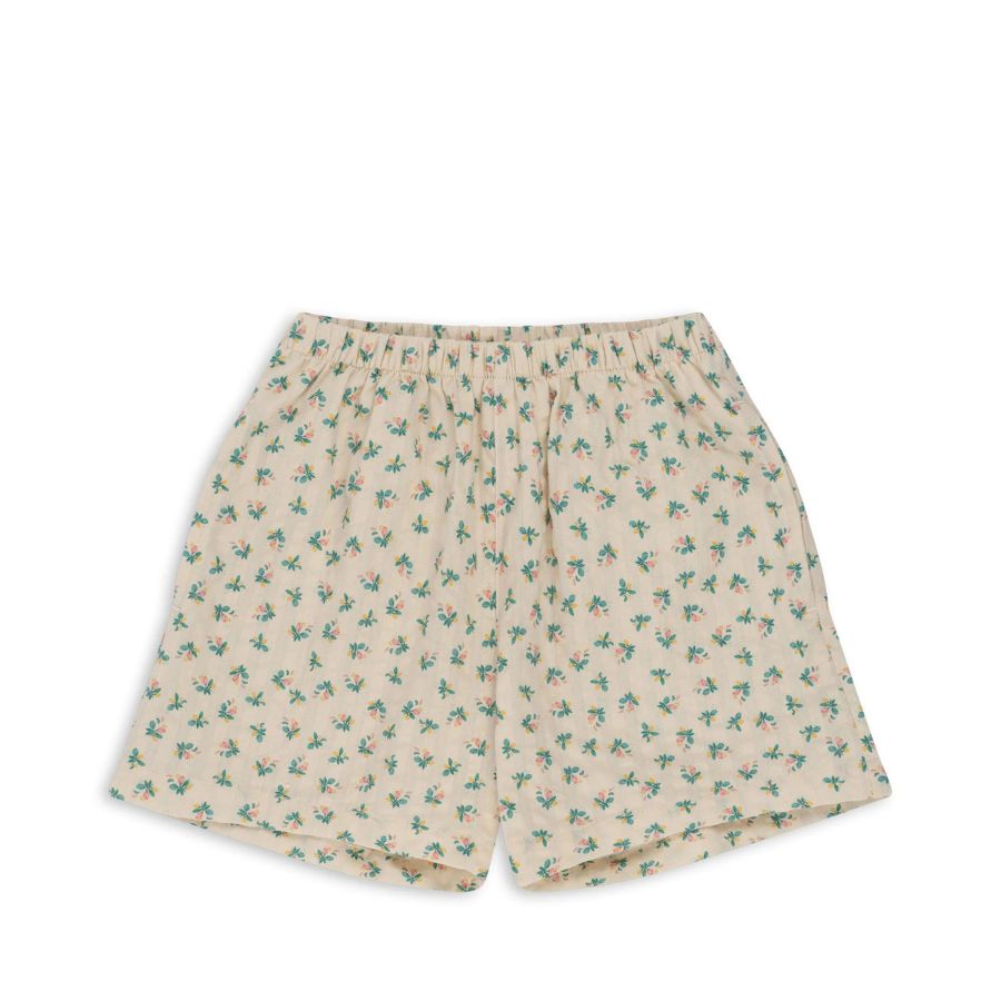 Konges Slojd/ KIM SHORTS GOTS/ FLEUR COLORE ショートパンツ【2歳/3歳】