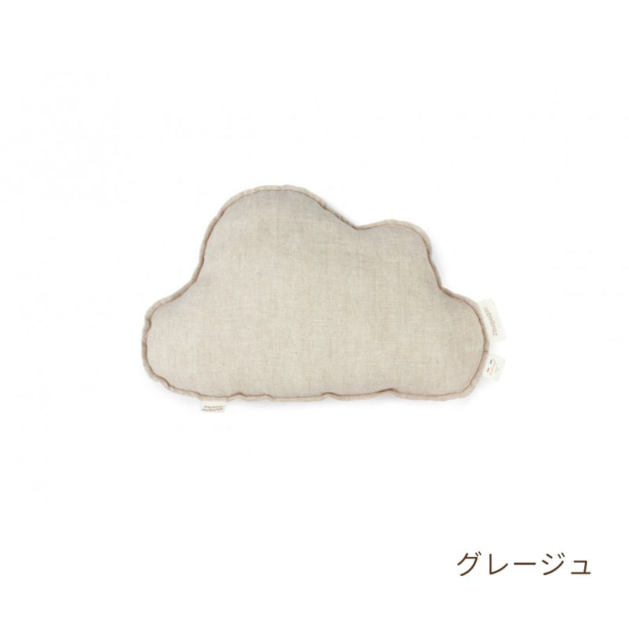 NOBODINOZ/ フレンチリネン クラウドクッション