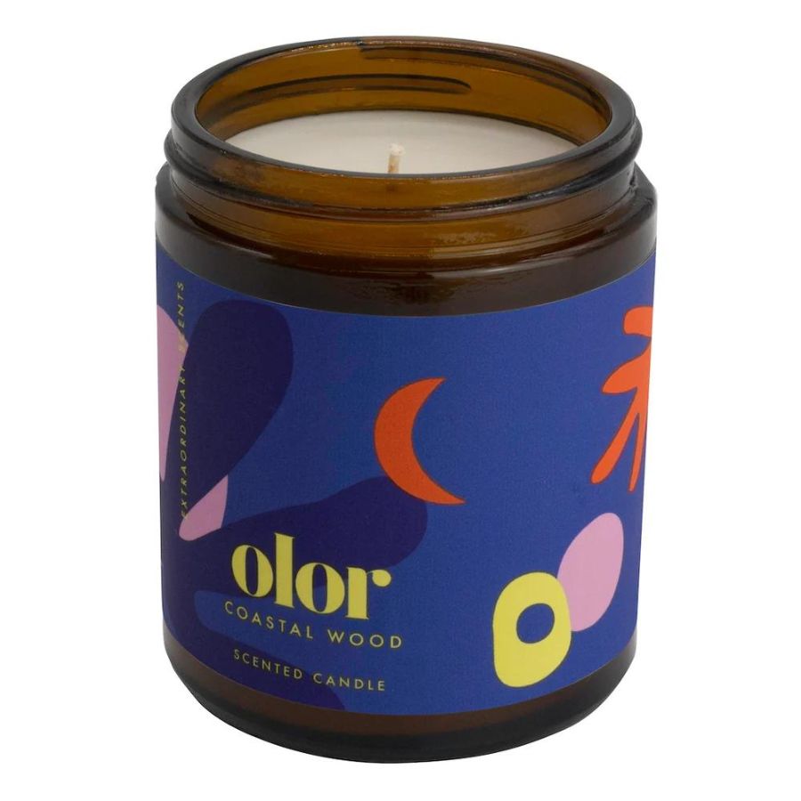 olor/ コースタル ウッド ジャーキャンドル