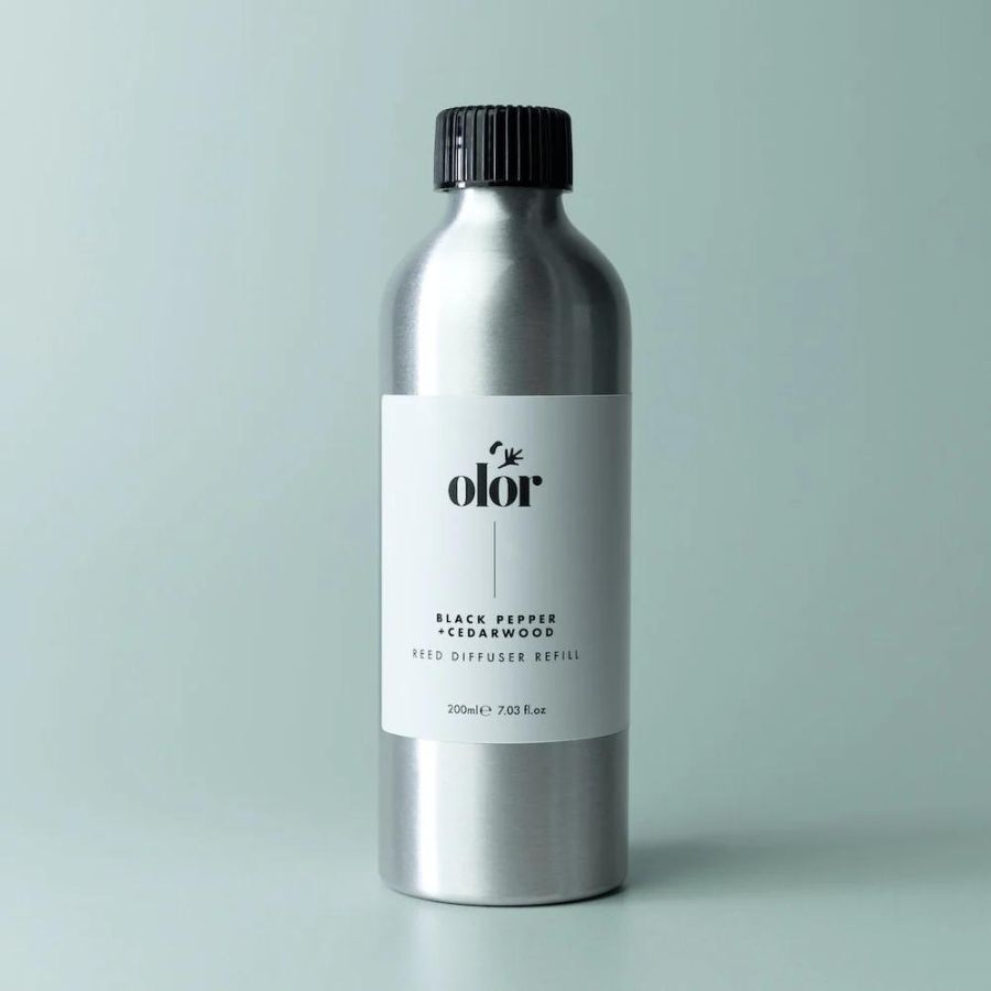 olor / ブラックペッパー+シダーウッド/ ディフューザー リフィル200ml