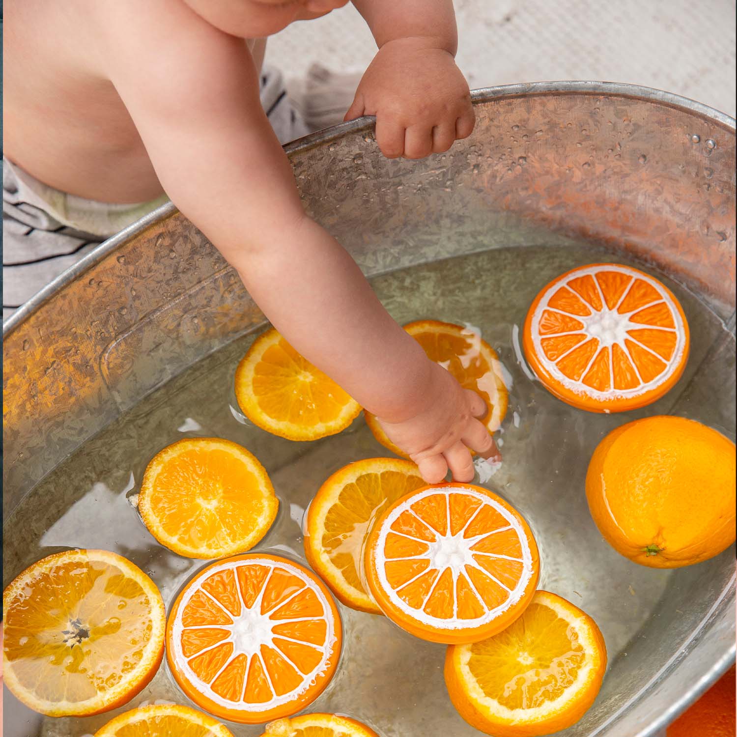 Oli&carol/Baby Teether & Bath Toy(フルーツ)