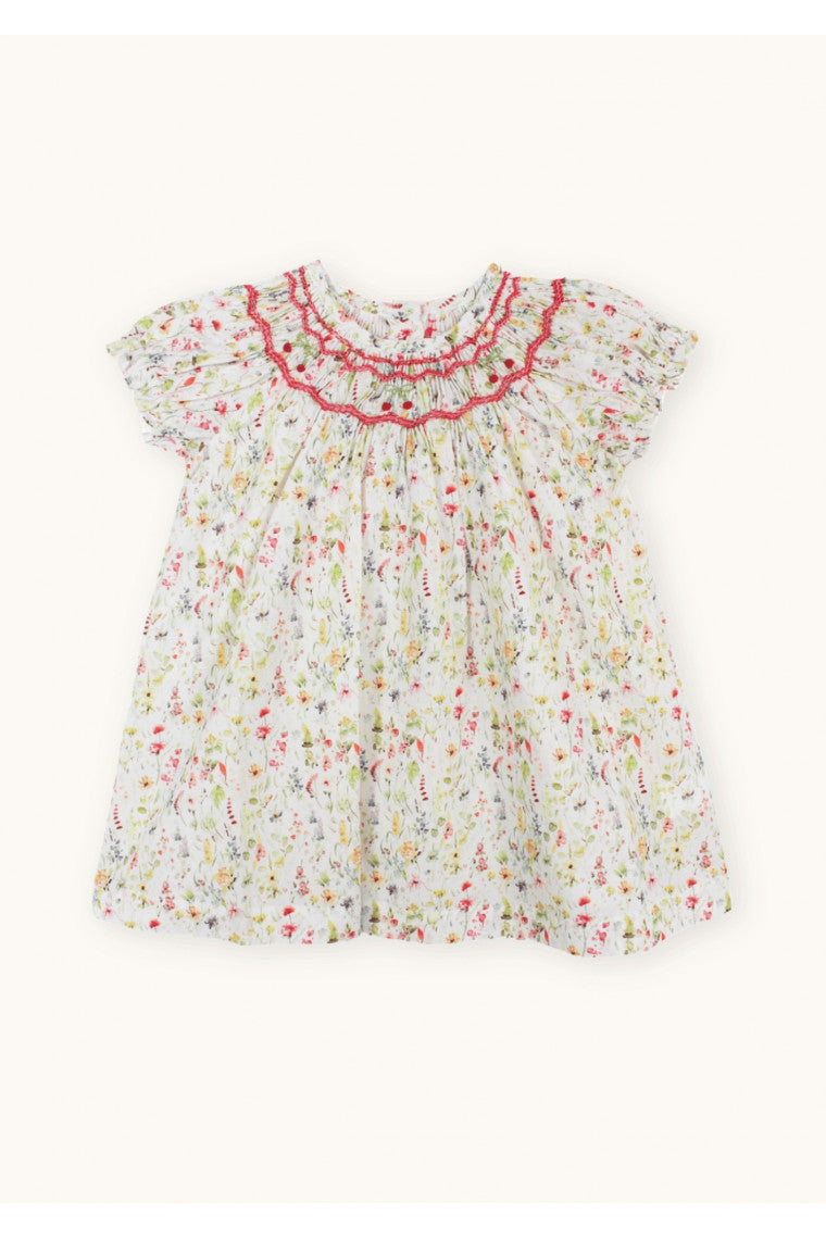 Marie Puce/CHERRY Baby Dress【12m・2Y】 ベビーワンピース
