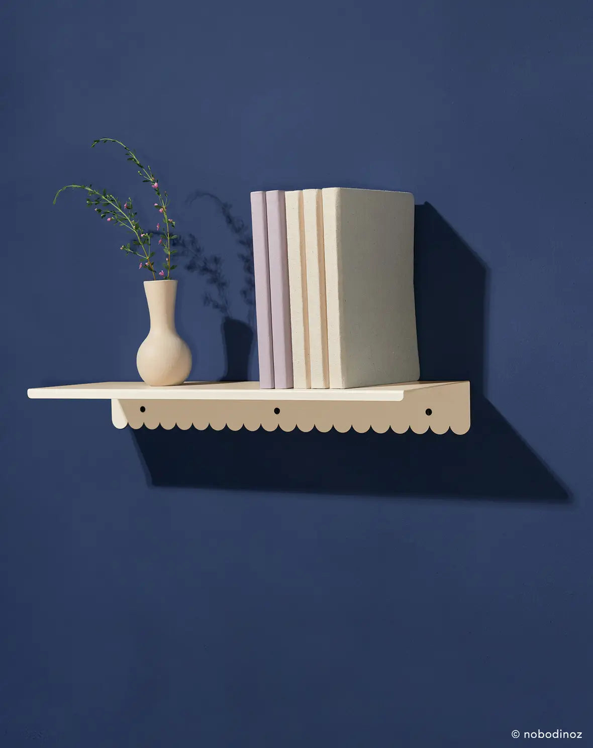 NOBODINOZ/ STEEL WALL SHELF LARGE 壁用シェルフLサイズ【3色】