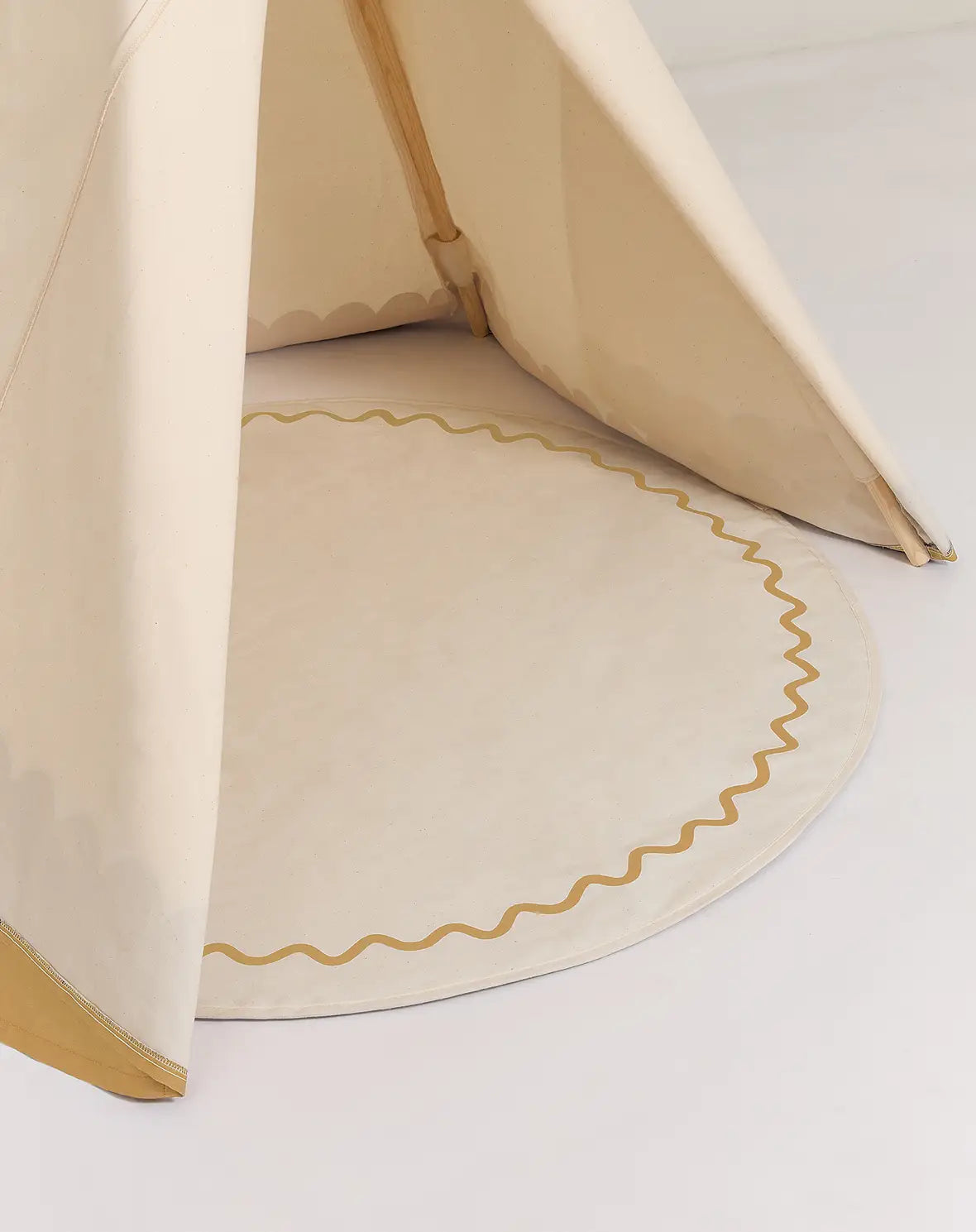 NOBODINOZ/ オーガニックコットン ティピー&プレイマットセット OCHRE