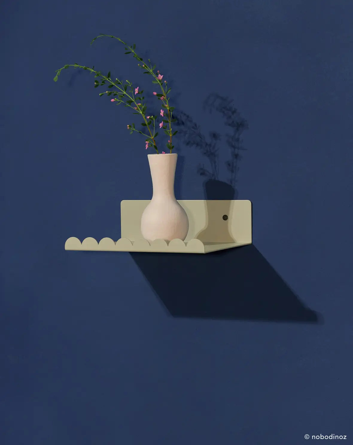 NOBODINOZ/ STEEL WALL SHELF SMALL 壁用シェルフSサイズ【3色】