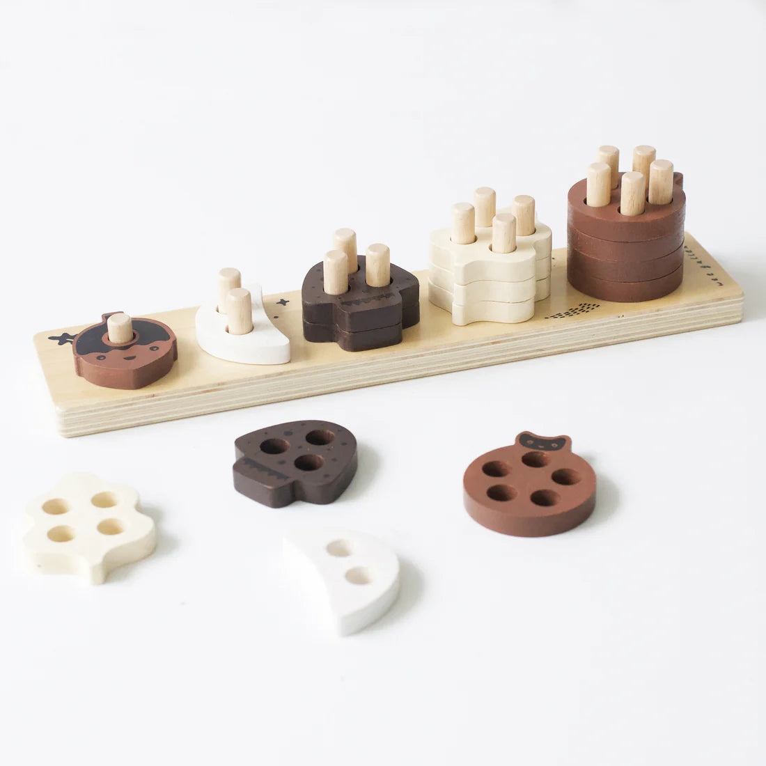 Wee Gallery/Count and Stack Toy 立体パズル スタッキングトイ