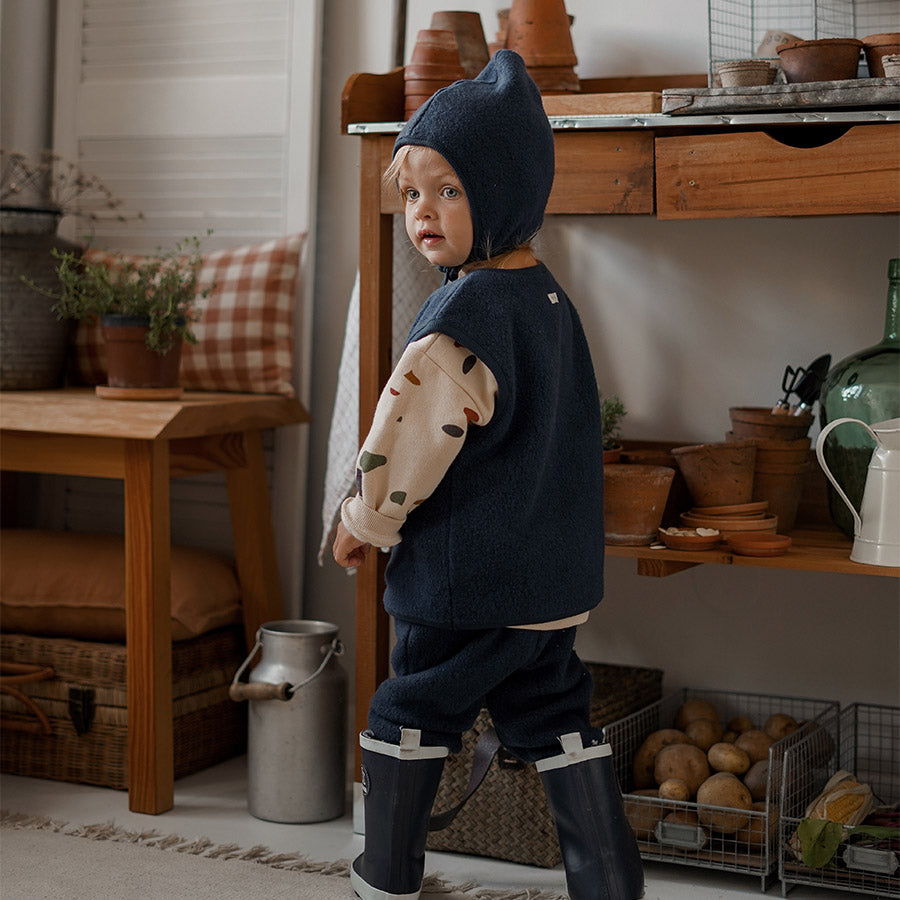 Organic Zoo / Blue Nights Fleece Vest フリースベスト