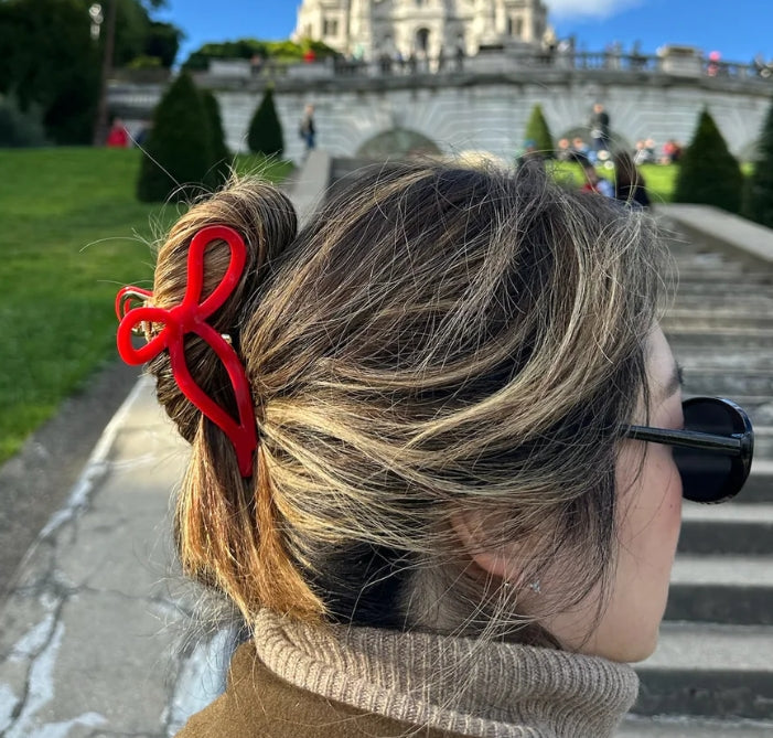 Solar Eclipse/ソーラー エクリプス　BALLET BOW ACETATE CLAW CLIP