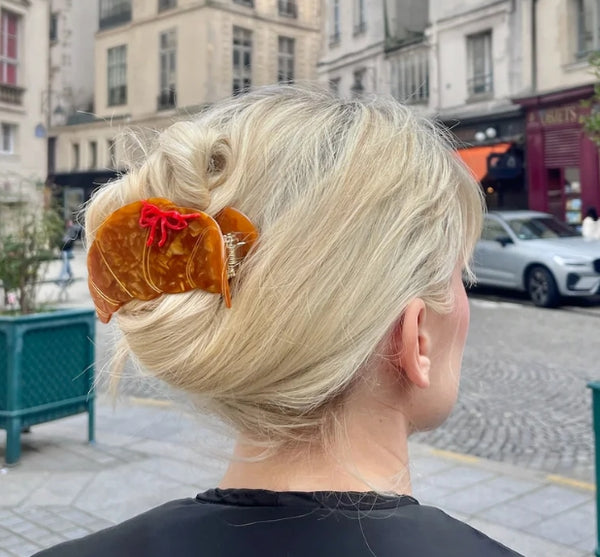 Solar Eclipse/ソーラー エクリプス　CROISSANT LAY DOWN CLAW CLIP