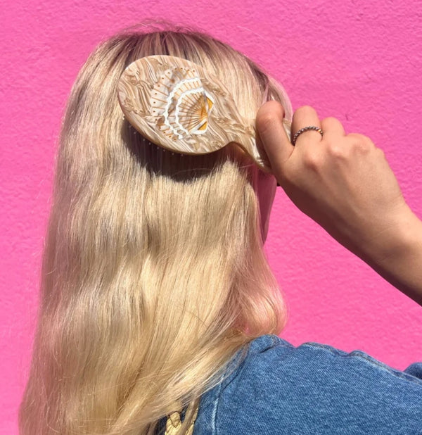 Solar Eclipse/HANDBAG HERO BRUSH コンパクトヘアブラシ【8種