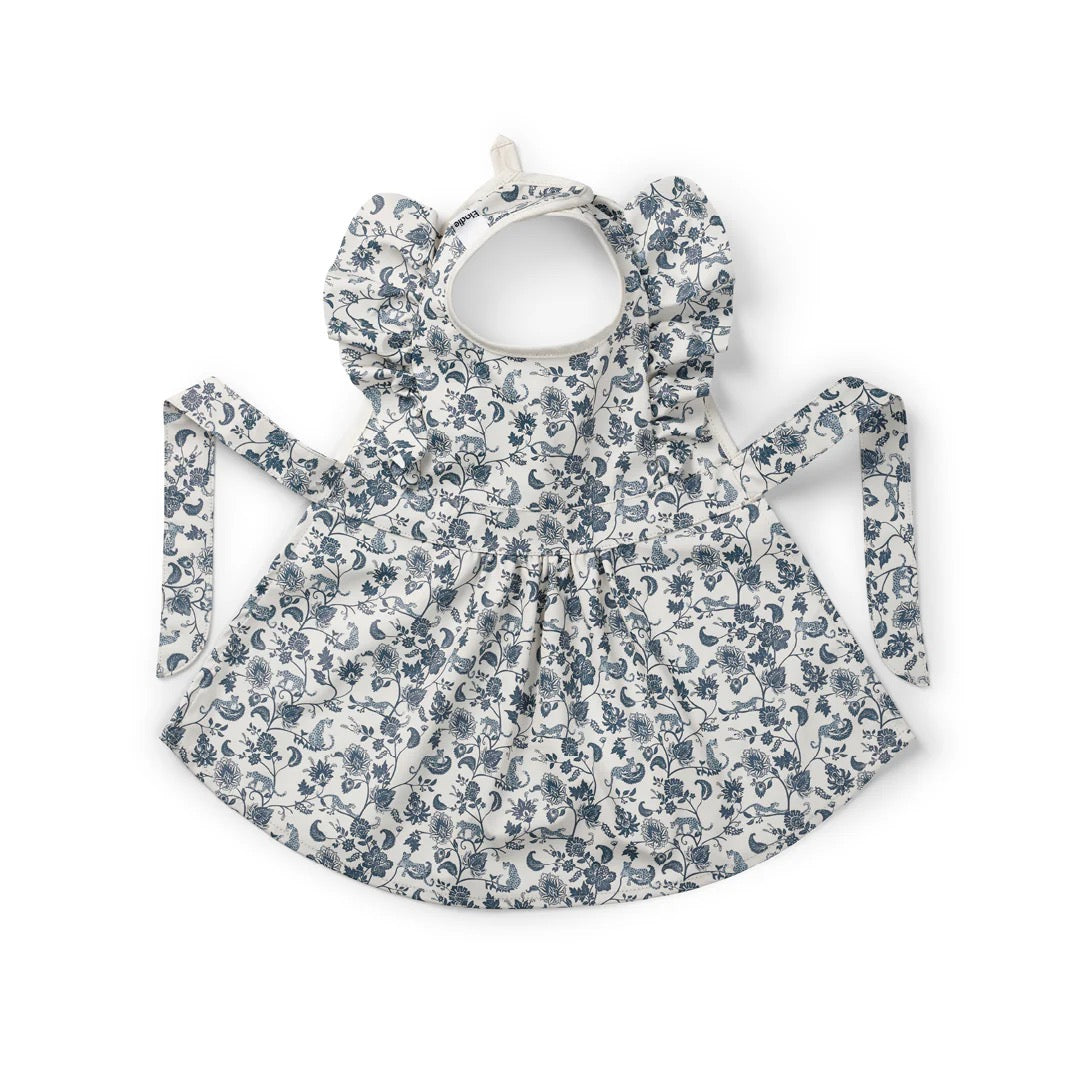 Elodie/Baby Apron　お食事エプロン【女児向けGarden Leo Toile】
