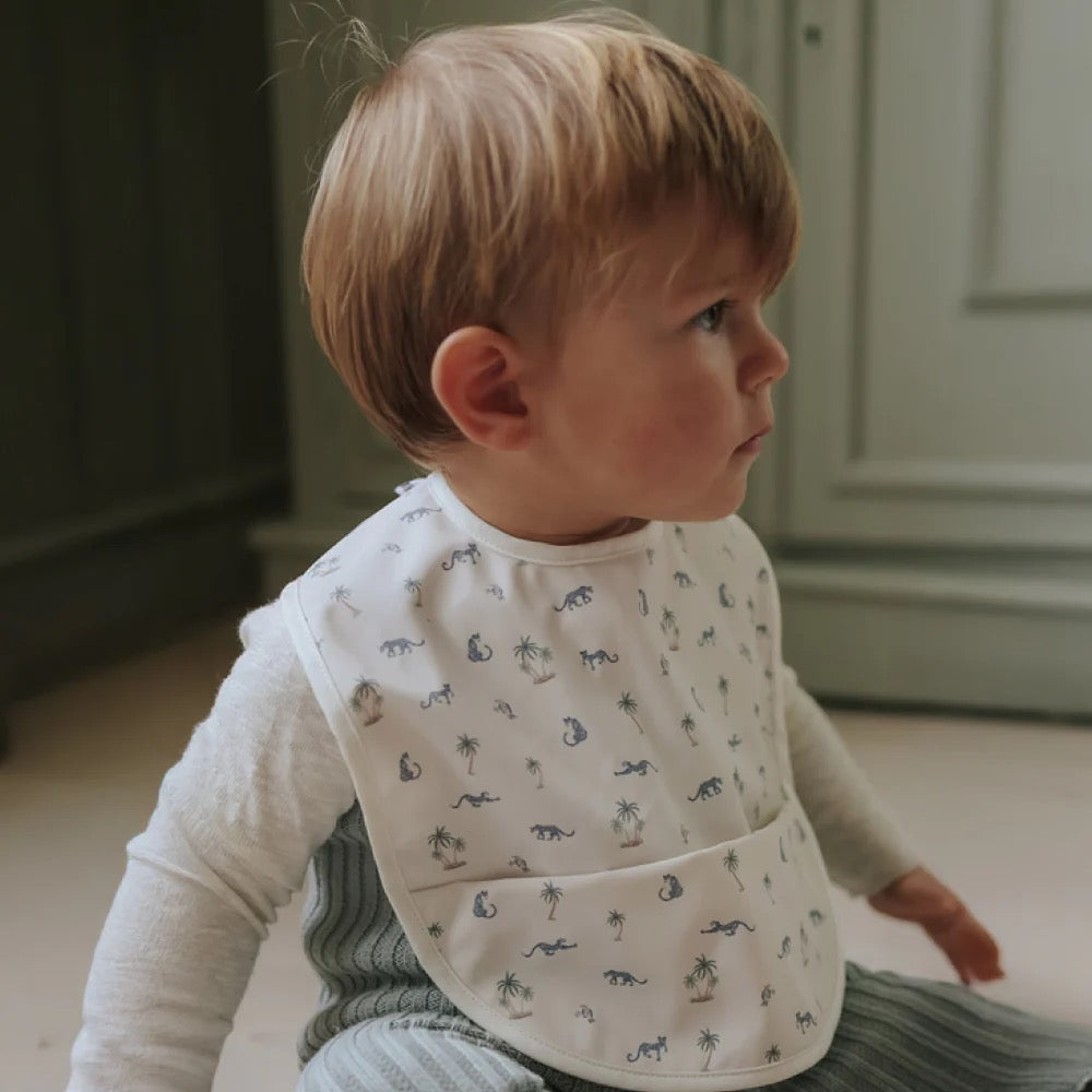 Elodie/Basic Baby Bib お食事エプロン【男児向けGarden Leo's Resort】