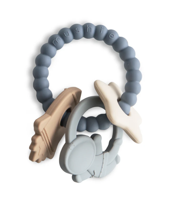 Mushie/Teething Ring　リング歯固め【Dino/Space/Nature】