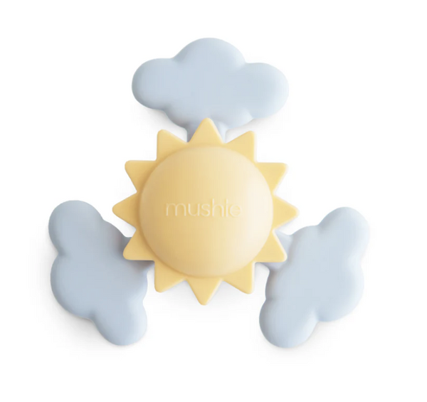 Mushie/Suction Spinner Toy　スピナートイ【Dino/Sunshine/Lucky/Wheel】