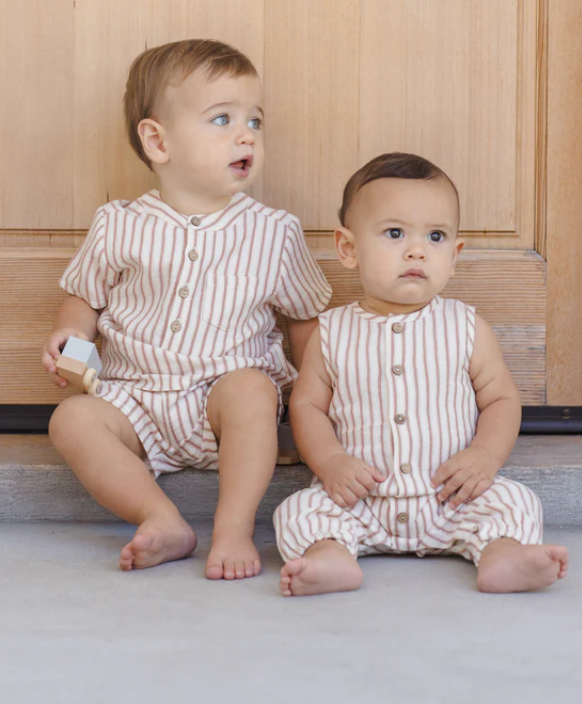 QUINCY Mae/JAXSON SHIRT /VINTAGE STRIPE /シャツ【18-24M/2-3Y】