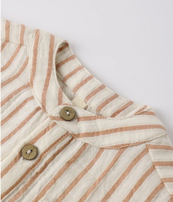 QUINCY Mae/JAXSON SHIRT /VINTAGE STRIPE /シャツ【18-24M/2-3Y】