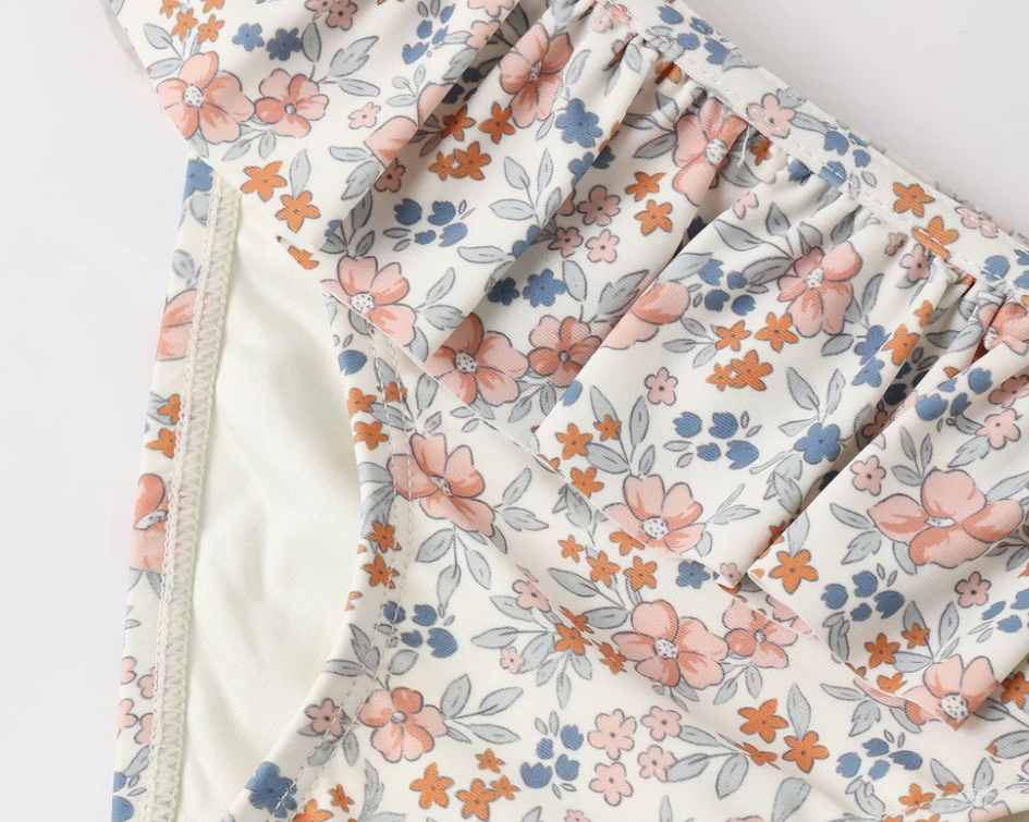 Rylee+Cru /RASHGUARD GIRLS SET /FLOWER FIELDS /ラッシュガードセット【18-24M/2-3Y/4-5Y】