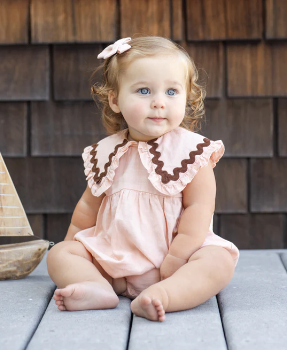 Rylee+Cru /COVE ROMPER /BLUSH /ロンパース【6-12M】