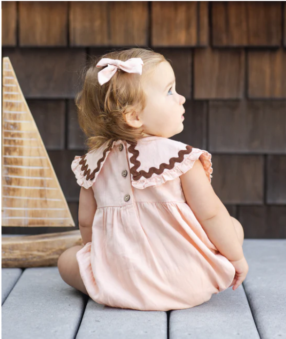 Rylee+Cru /COVE ROMPER /BLUSH /ロンパース【6-12M】