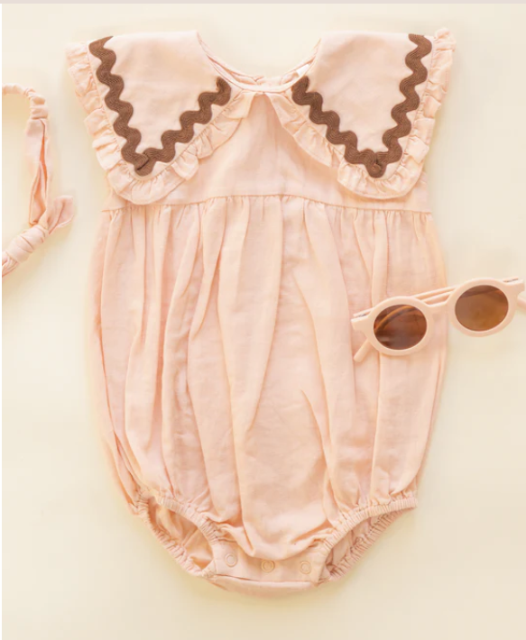 Rylee+Cru /COVE ROMPER /BLUSH /ロンパース【6-12M】