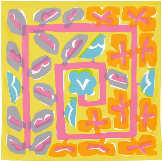 むす美 /鈴木マサル /風呂敷【100×100cm】/アクアドロップ（撥水加工）