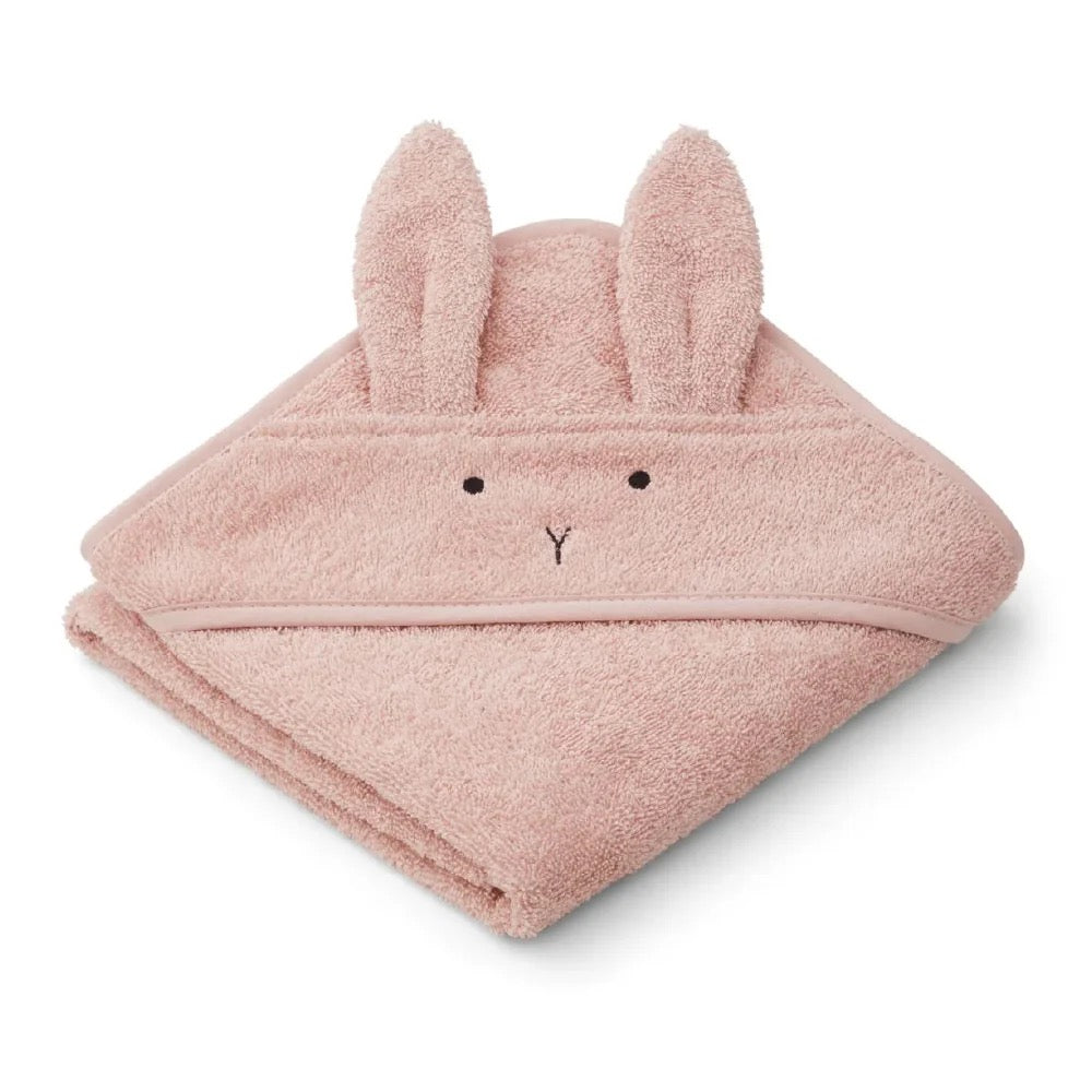 LIEWOOD/Albert hooded towel/フード付きベビータオル【Rabbit Rose/Rabbit Grey/Hippo Blue】