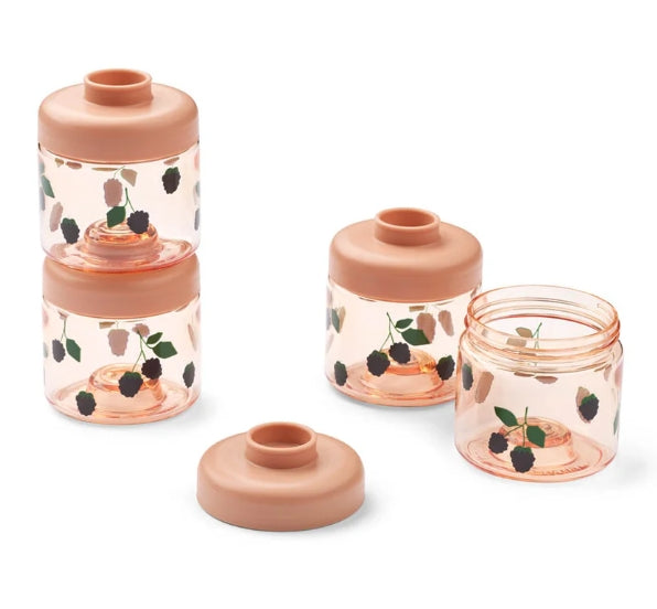 LIEWOOD/Dominique ベビーフードボックス 4個セット 【Berry/Universe】