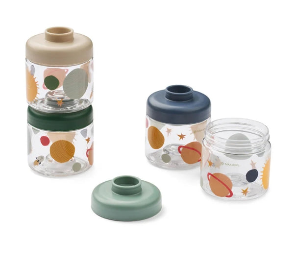 LIEWOOD/Dominique ベビーフードボックス 4個セット 【Berry/Universe】