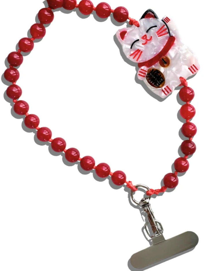 Solar Eclipse/GEMSTONE BRACELET PHONE CHAIN　ブレスレット型ストラップ