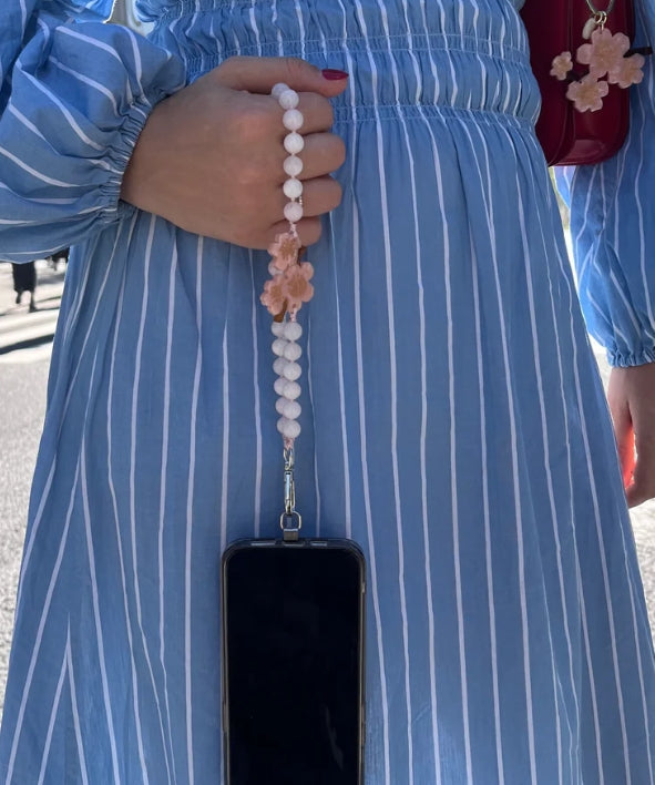 Solar Eclipse/GEMSTONE BRACELET PHONE CHAIN　ブレスレット型ストラップ